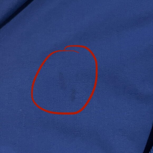 LL Bean Mens Trail Model Rain Jacket Size XL Blue Full Zip Outdoor Gorpcore - Picture 8 of 8